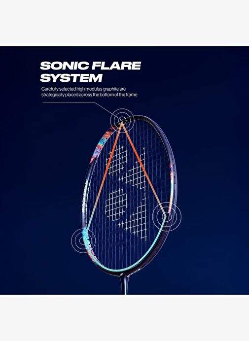 Yonex Nanoflare 700 Game (Korfajlı) 4U (Ort. 83g) G5 Badminton Raketi - Gece Moru — Product image 22 of 40