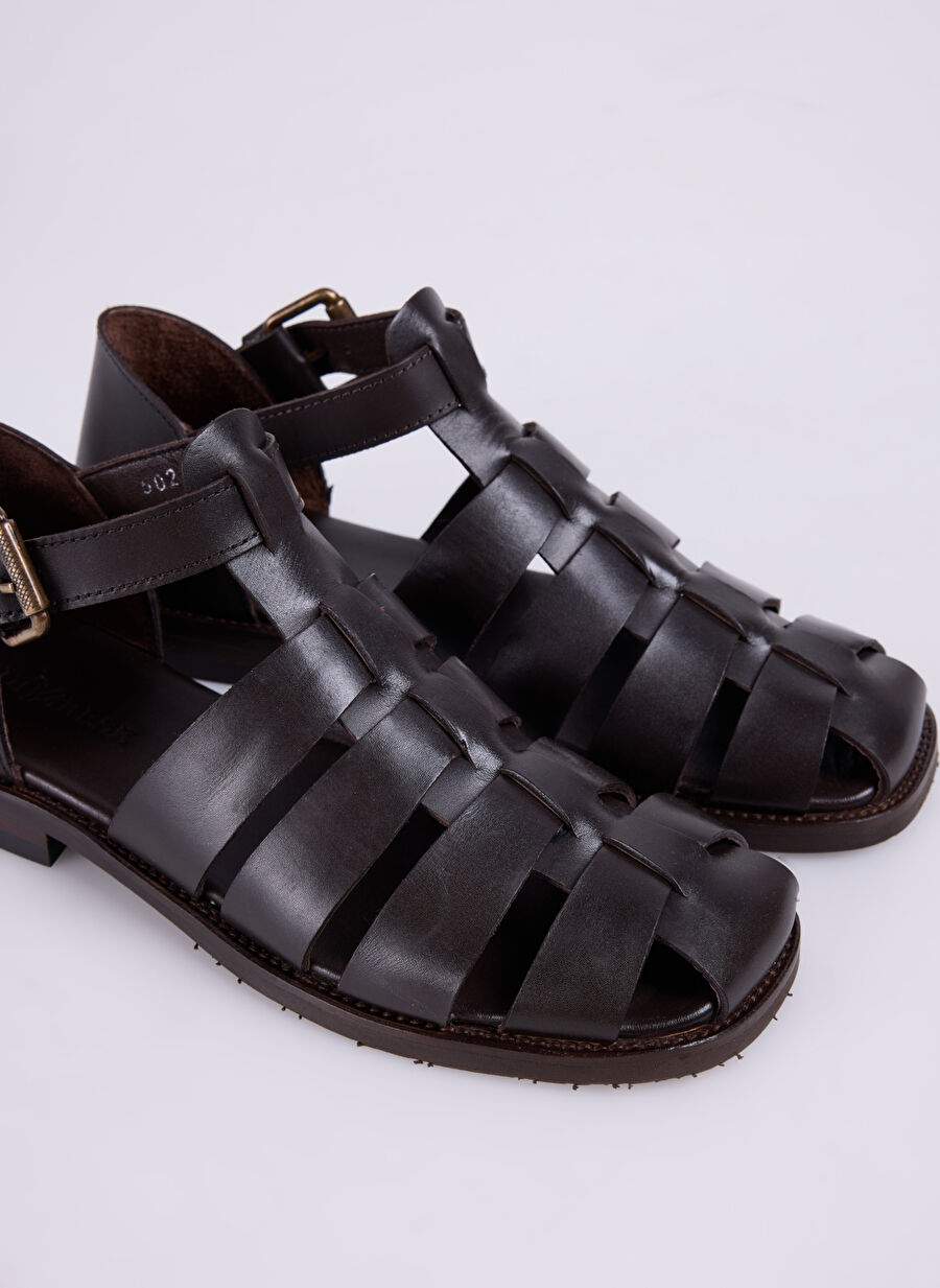 Divarese Brown Women Leather Sandals 5027099-107 — Product image 5 of 5