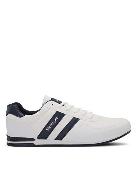 Slazenger OMEGA IN Büyük Beden Erkek Sneaker Ayakkabı Beyaz / Lacivert
