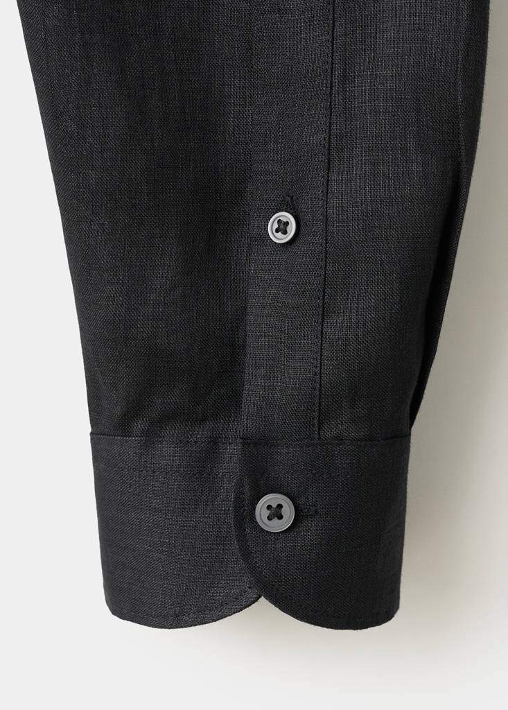 Regular-fit 100% linen shirt — Product image 4 of 30