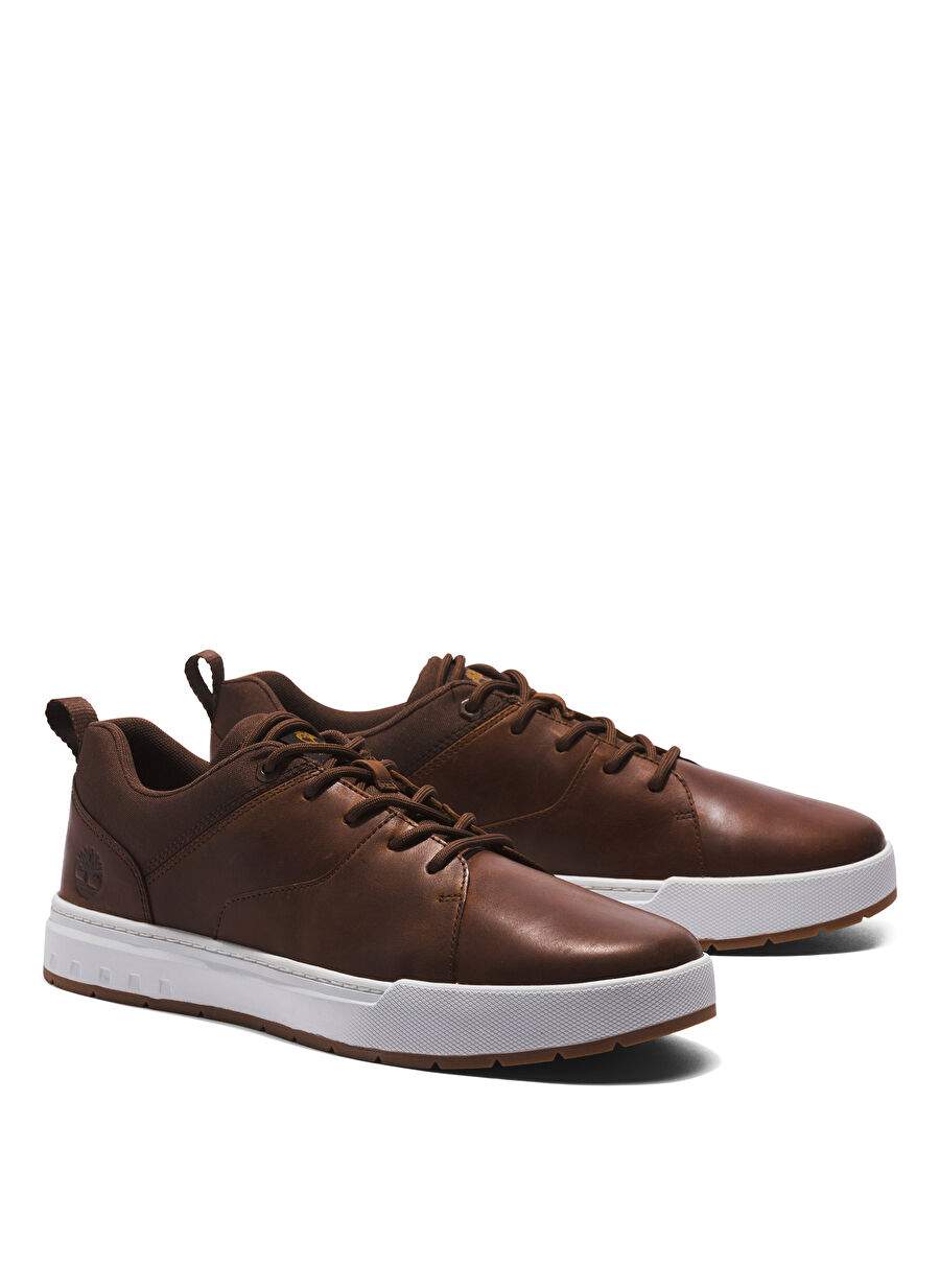 Timberland Maple Grove Brown Men's Leather Sneakers — Product image 3 of 4