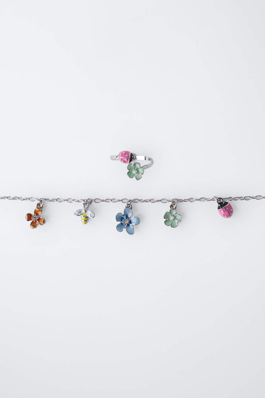 PACK OF SHAPED NECKLACE AND RING — Product image 4 of 4