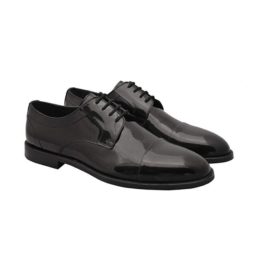Microlight Black Leather Shoes — Product image 4 of 5