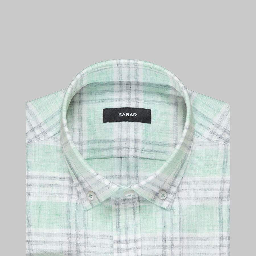 Eleta Slim Yesil Gomlek — Product image 4 of 4