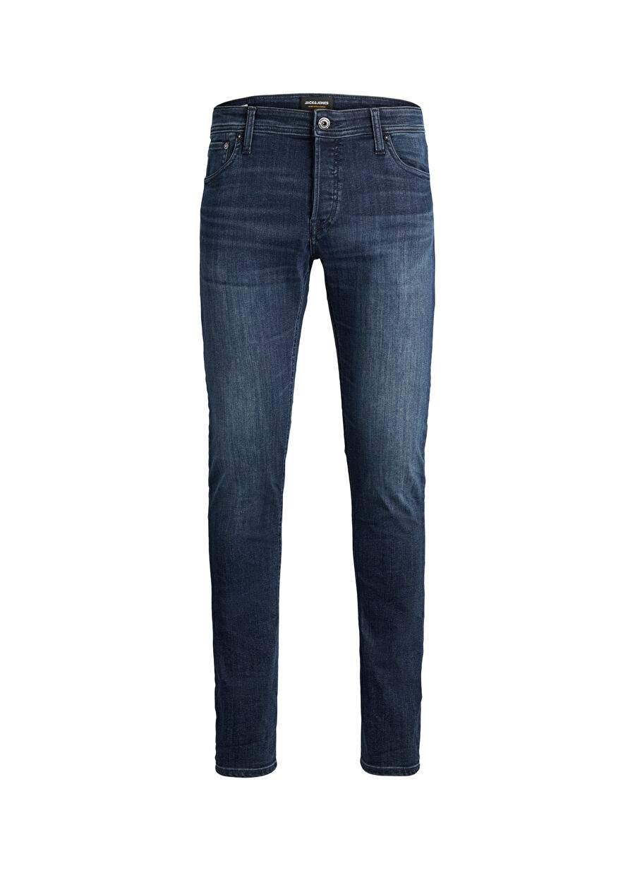 Jack & Jones  Erkek Dar Paça Slim Fit  Denim Pantolon 12173407 — Product image 6 of 8