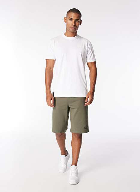 Haki Erkek 100 Pamuk Slim Fit Sweat Sort 8nps02pj05z