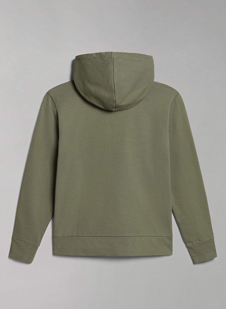 Napapijri Yeşil Erkek Çocuk Kapüşonlu Uzun Kollu Sweatshirt NP0A4GXDGAE1 K B-PINZON — صورة المنتج 5 من 6