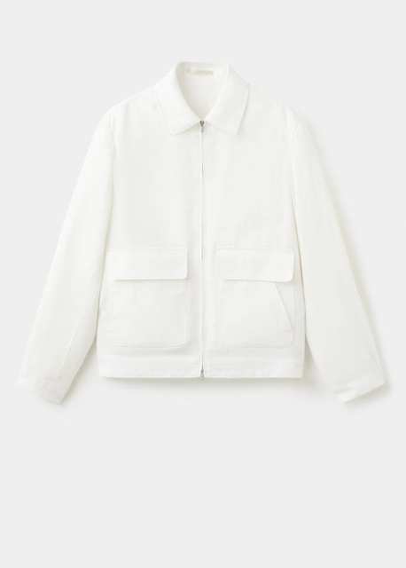 100% linen jacket with pockets