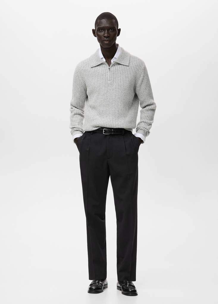 Regular-fit pleated trousers — Product image 2 of 10