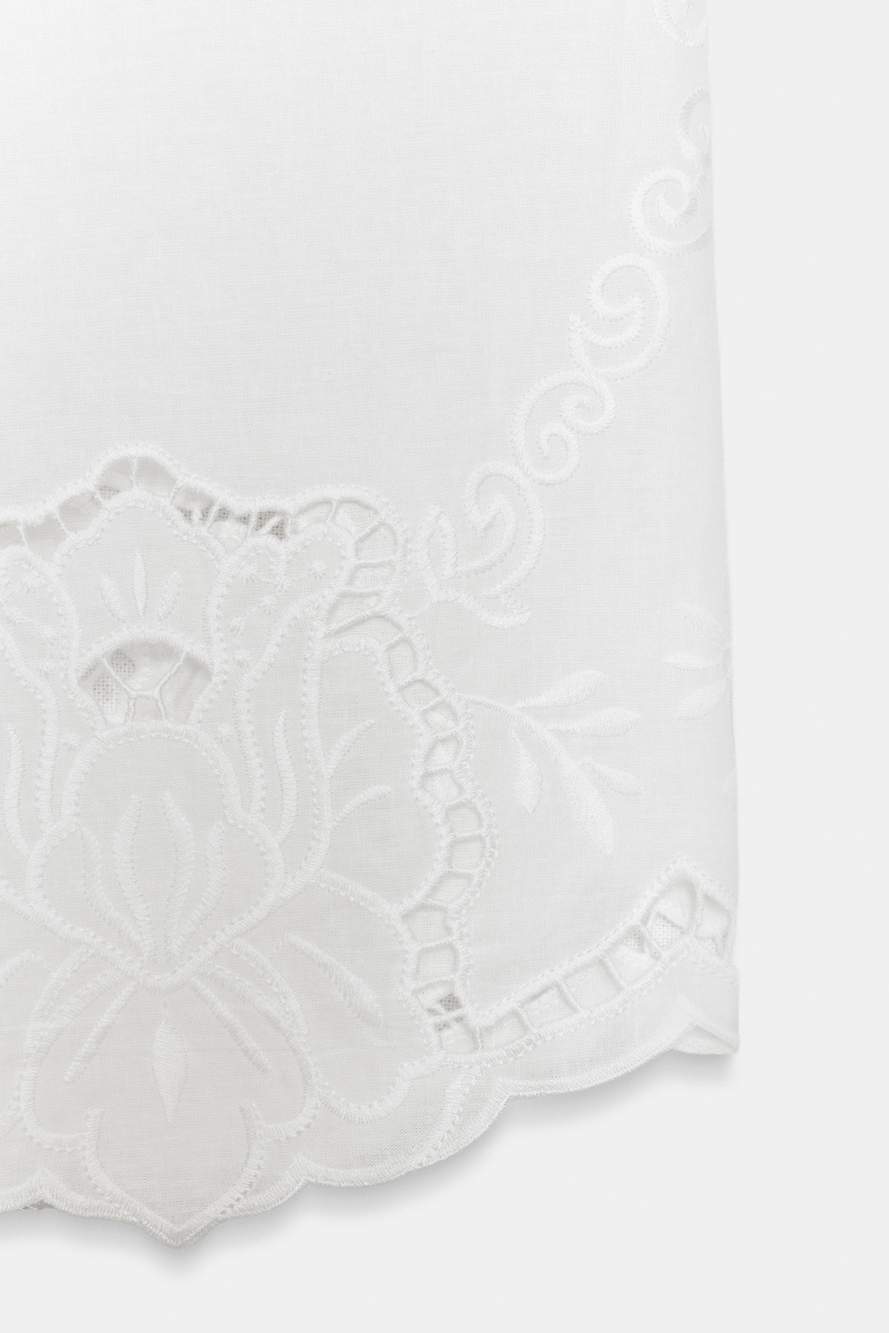 ZW COLLECTION EMBROIDERED LINEN BLEND TROUSERS — Product image 7 of 7