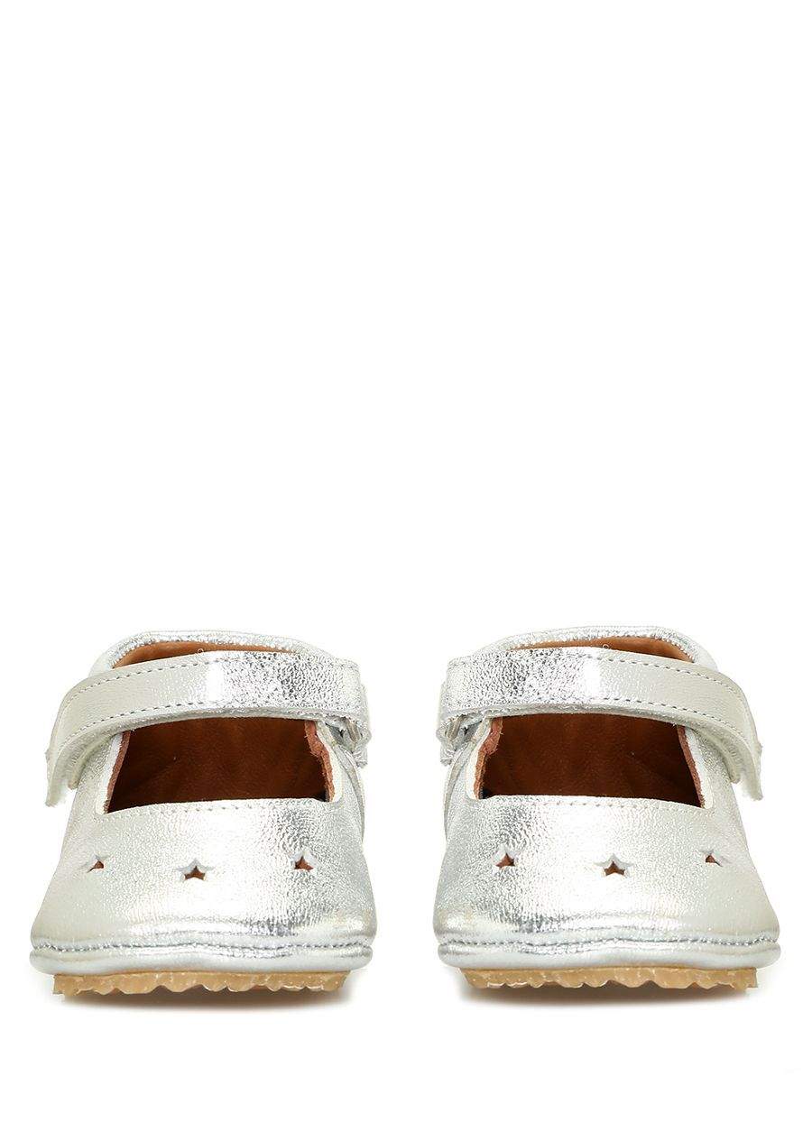 Silver Star Handmade Girl Baby Shoes — Product image 3 of 7