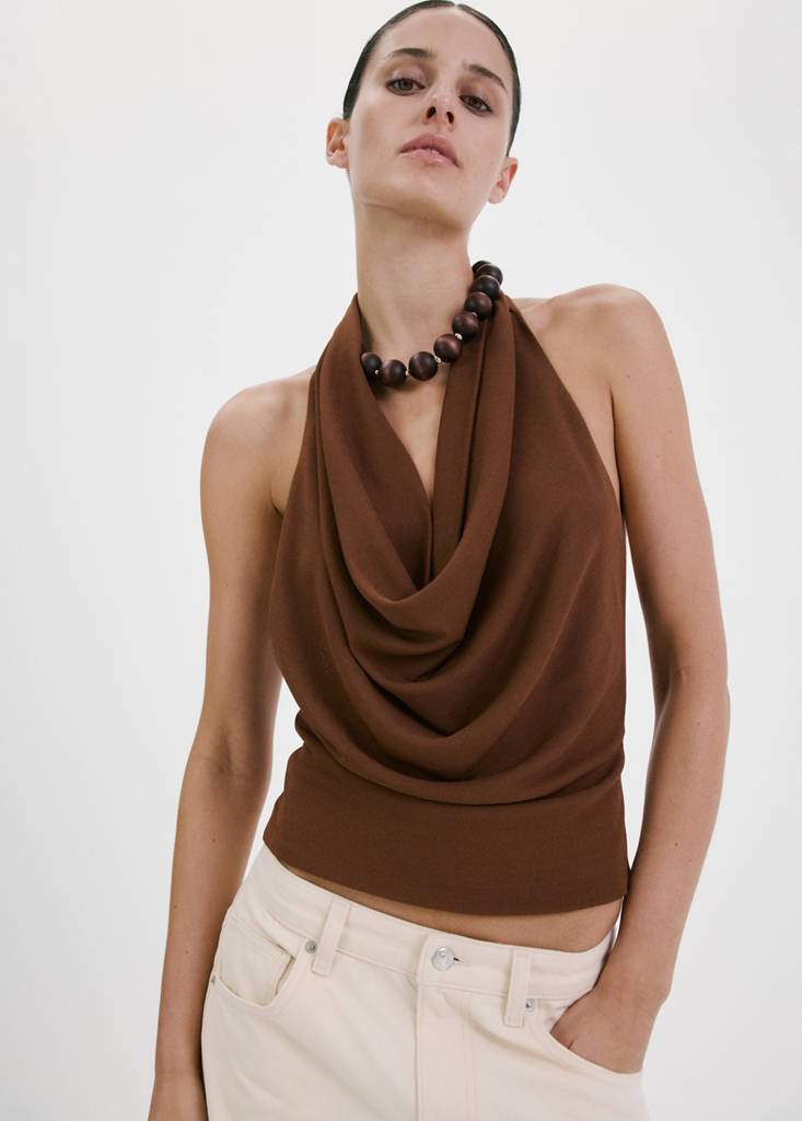 Draped halter top — Product image 11 of 17