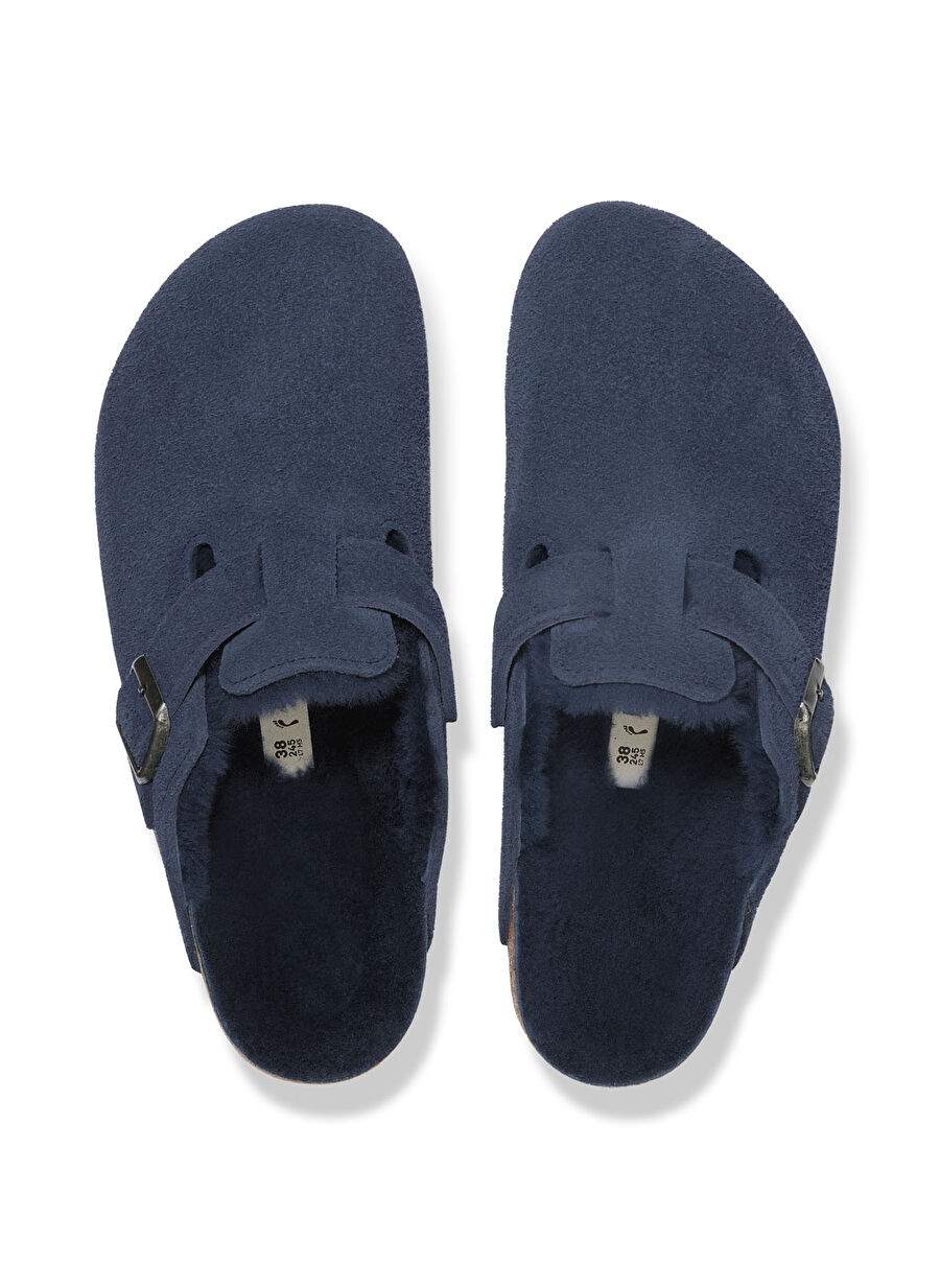 Birkenstock Navy Men's House Slipper Boston Vl Shearling — Product image 11 of 15