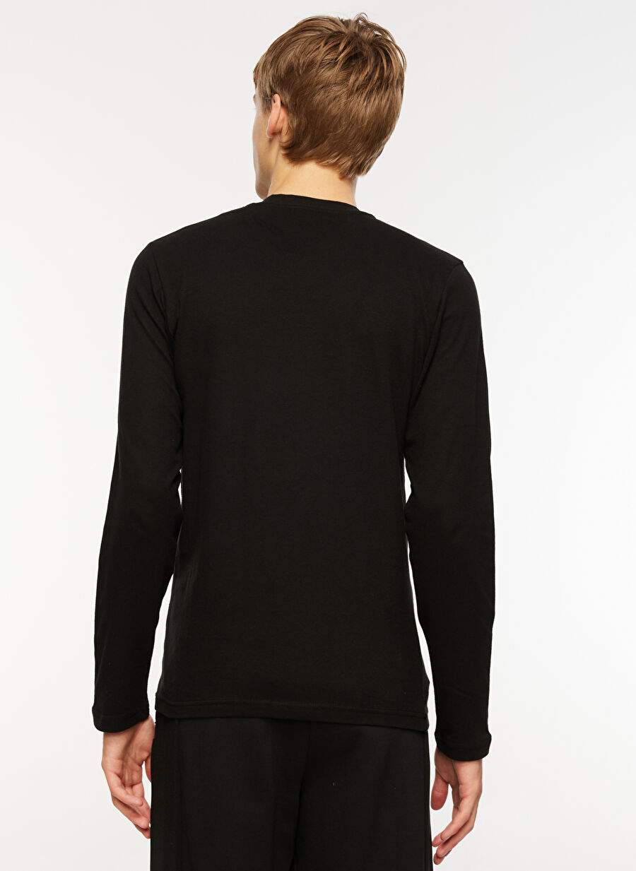 Lee Cooper O Yaka Siyah Erkek T-Shirt 241 LCM 242004 ENZAY SIYAH — Product image 5 of 5