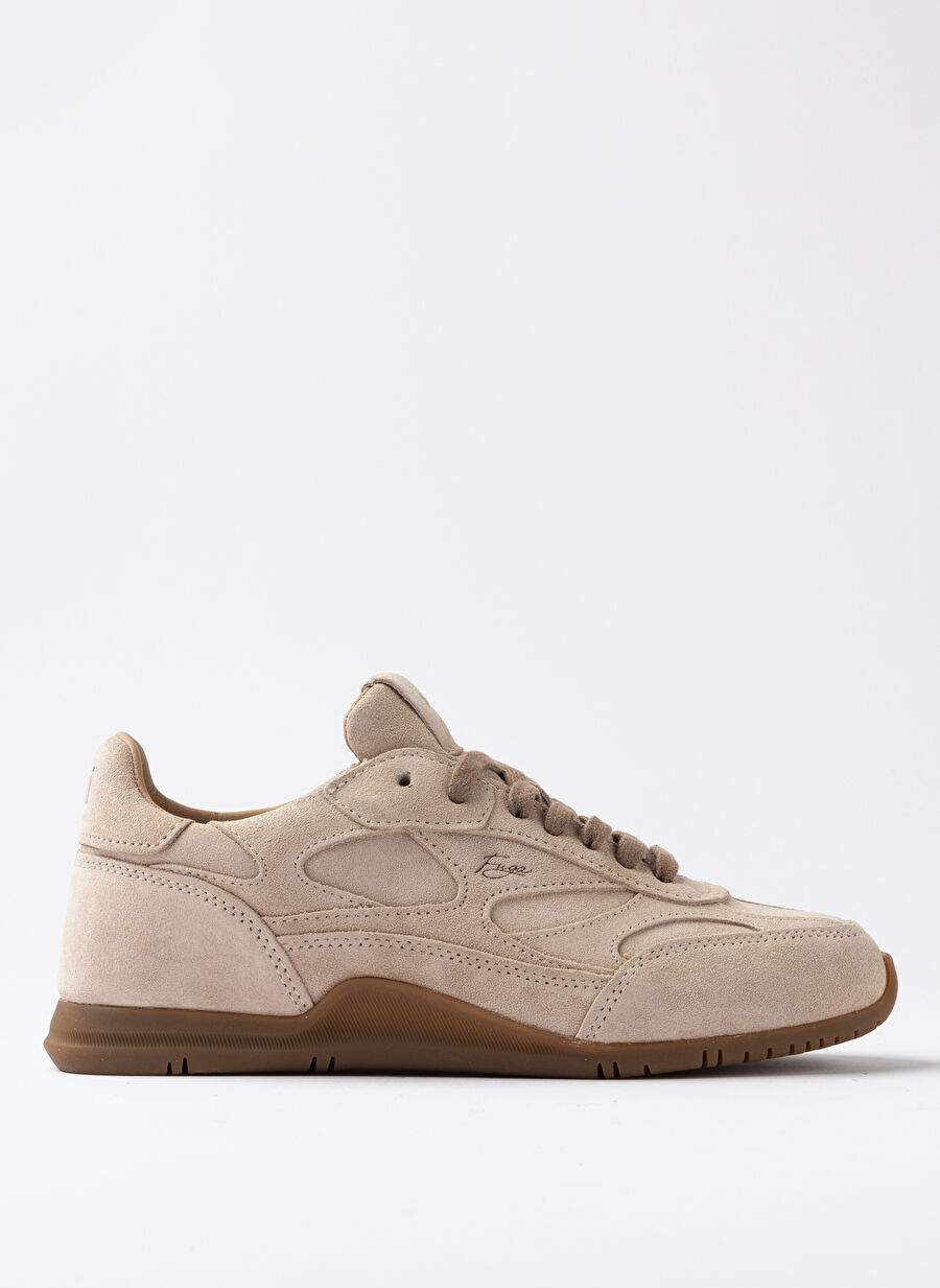 D A T E Bej Kadn Deri Sneaker Fuga Low — Product image 1 of 5