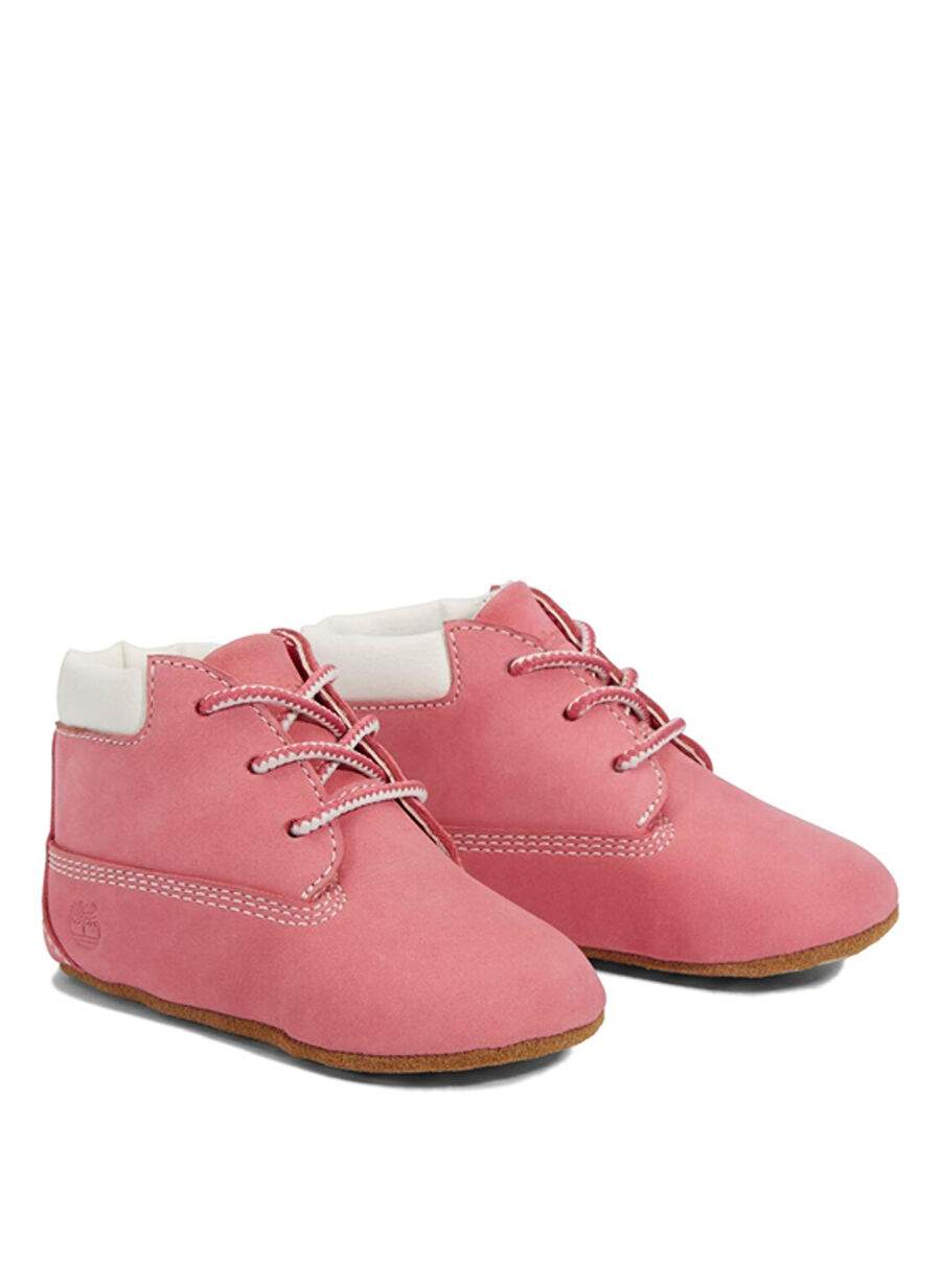 Timberland Pembe Bebek Patik TB09680R6611-CRIB BOOTIE MID LACE U — صورة المنتج 5 من 7