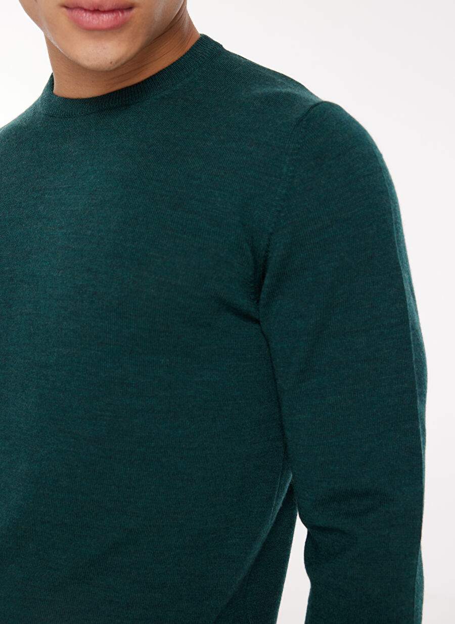 Tombolini Bike Collar Slim Fit Grey Men's Sweater — Product image 4 of 5