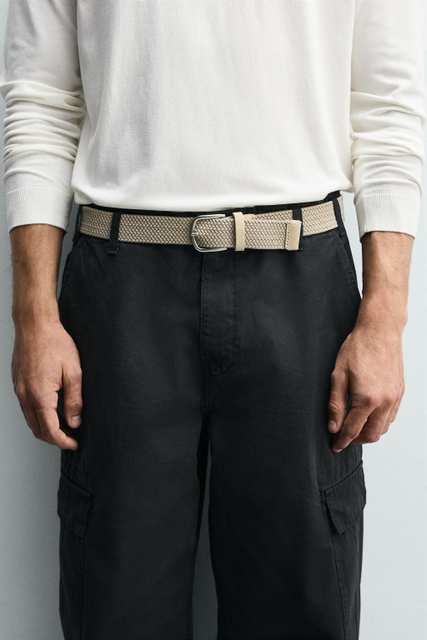 BRAIDED STRETCH BELT