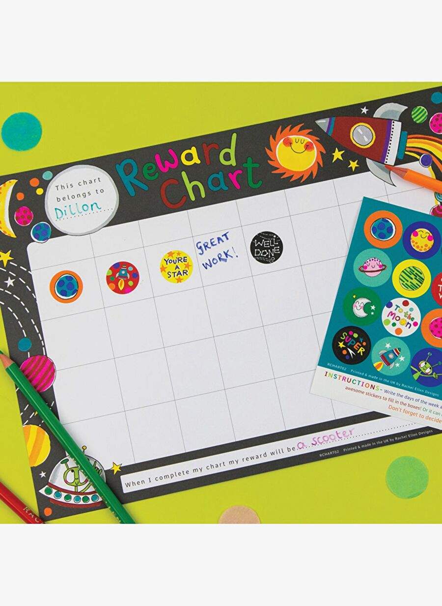 Rachel Ellen - To The Moon Award & Achievement Chart — صورة المنتج 3 من 7
