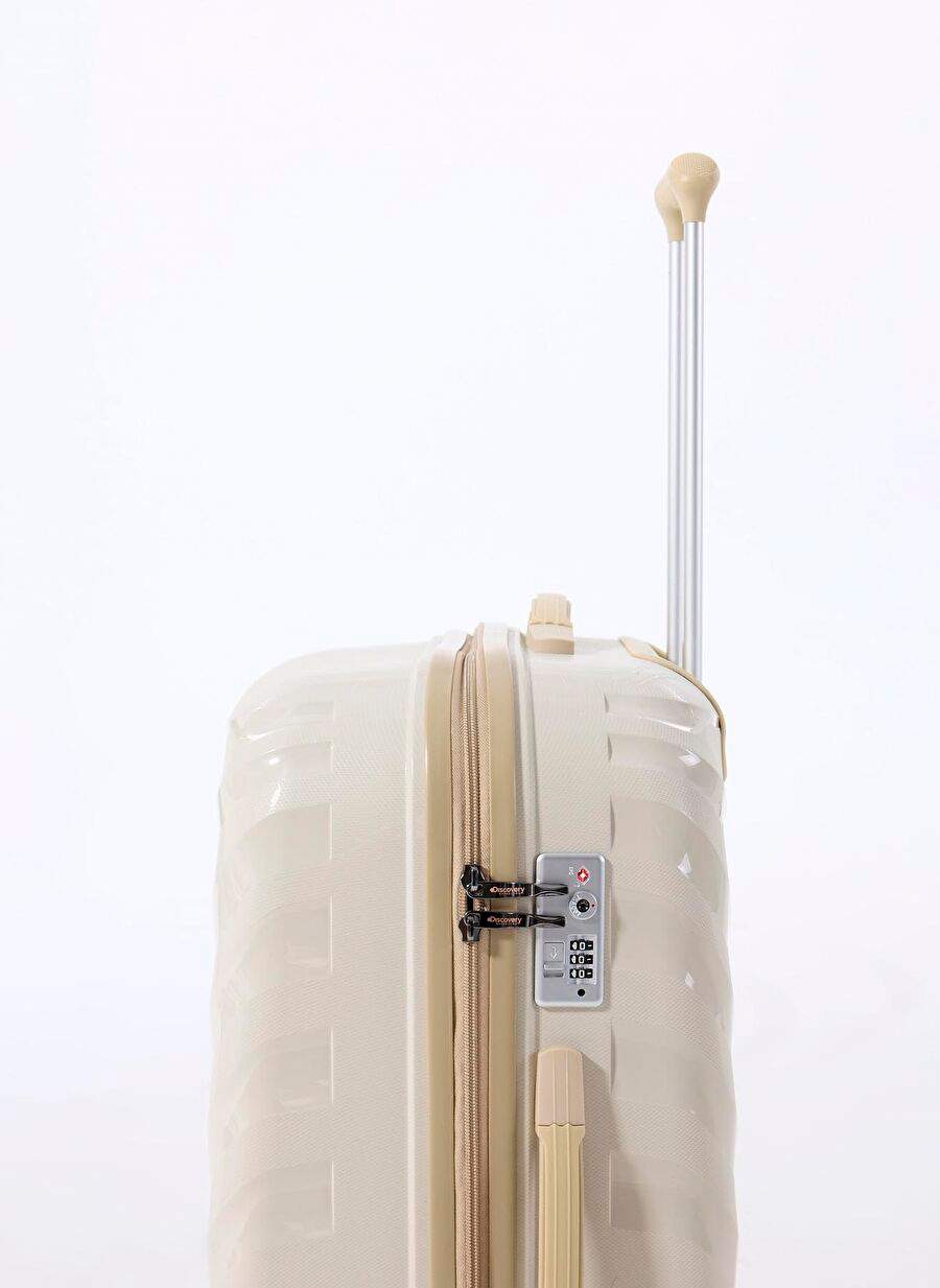 Discovery Expedition White Pocket Hard Suitcase Dsc 5263 Medium — Product image 4 of 5