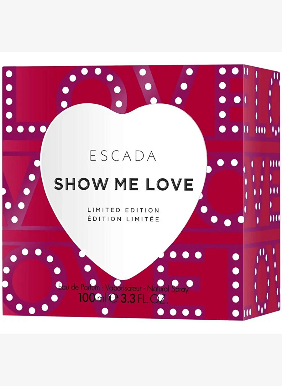 Escada Show Me Love Limited Edition EDP 100 ml Women's Perfume — Product image 3 of 3