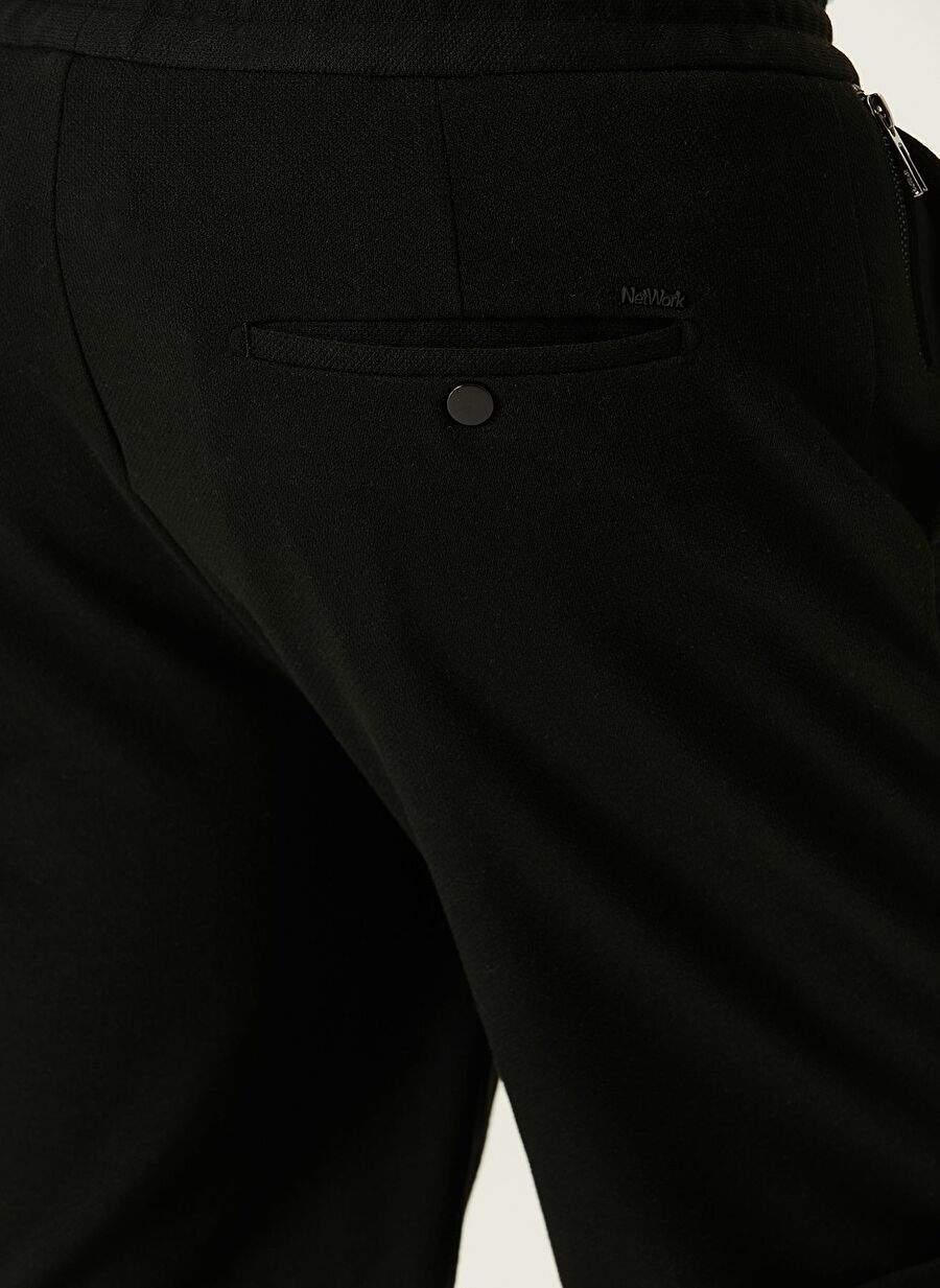 Network Navy Blue Men's Double Leg Tie Waist Slim Fit Shorts 1091005 — Product image 5 of 5