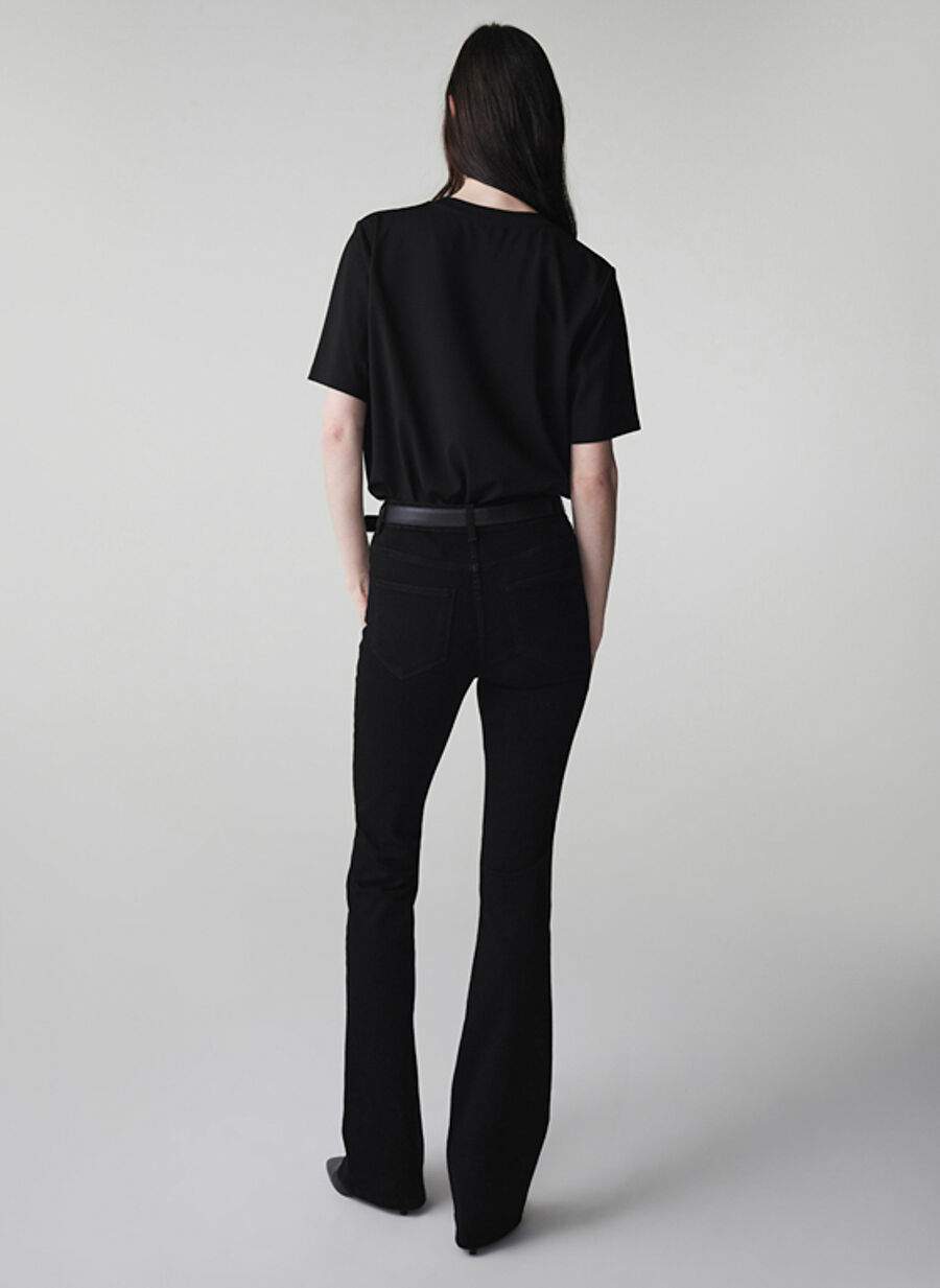 Siyah Kadn Pamuklu Denim Pantolon Is1260018012001 — Product image 3 of 4