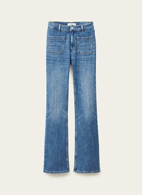 Open Indigo Women's Cotton Denim Pants 1H25ROSS