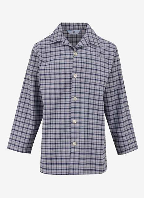 The Don Navy Men's Regular Fit Plague Pajama Takm Tdnpjm001033