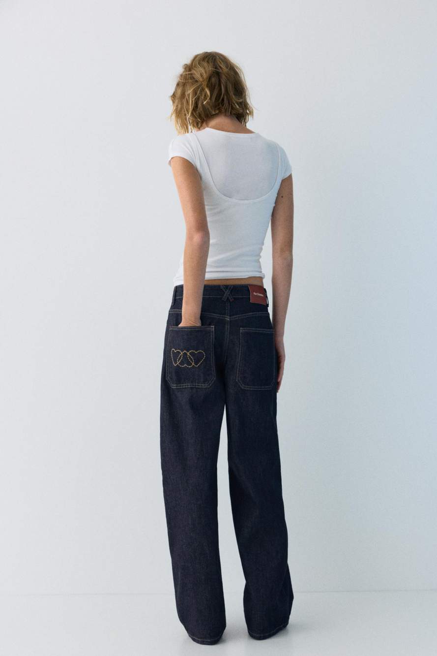 Barrel jeans with hearts — Product image 4 of 35