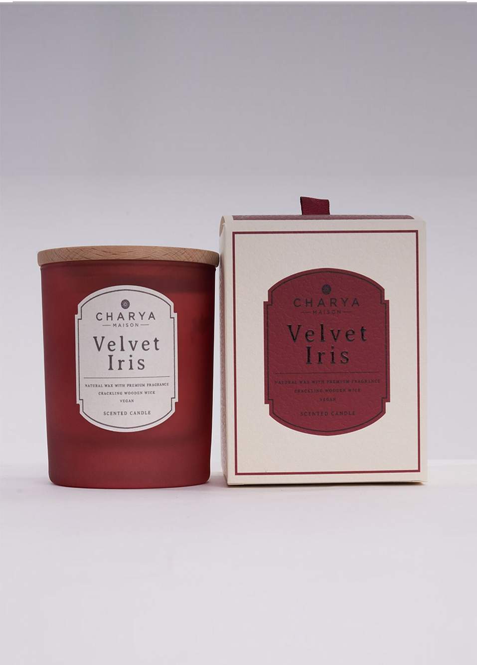 Velvet Iris Doğal ve Vegan Mum 230 g — Product image 3 of 4