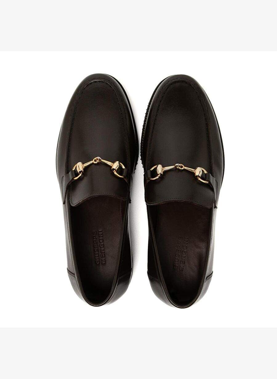 Erkek Oxford ( Klasik) MO-110A010-010 Giuseppe Mengoni Kahve Analin — Product image 7 of 7