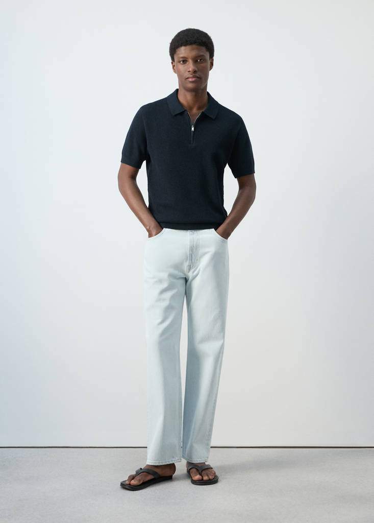 100% cotton knitted polo structure — Product image 2 of 30