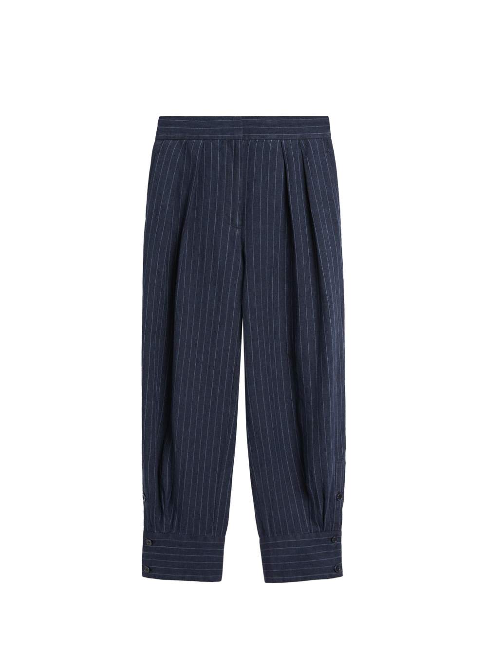 Striped linen sarouel trousers — Product image 18 of 19