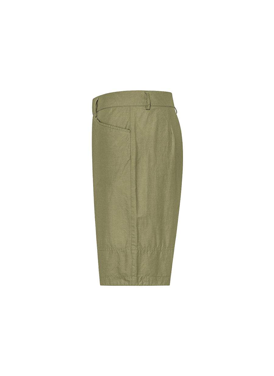 Duno Khaki Men's Slim Fit Shorts DAN RECCO — Product image 6 of 7