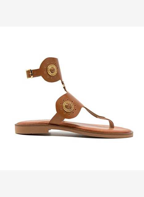 Woman Sandal 21075 Myconian 2025 Greek Sandal