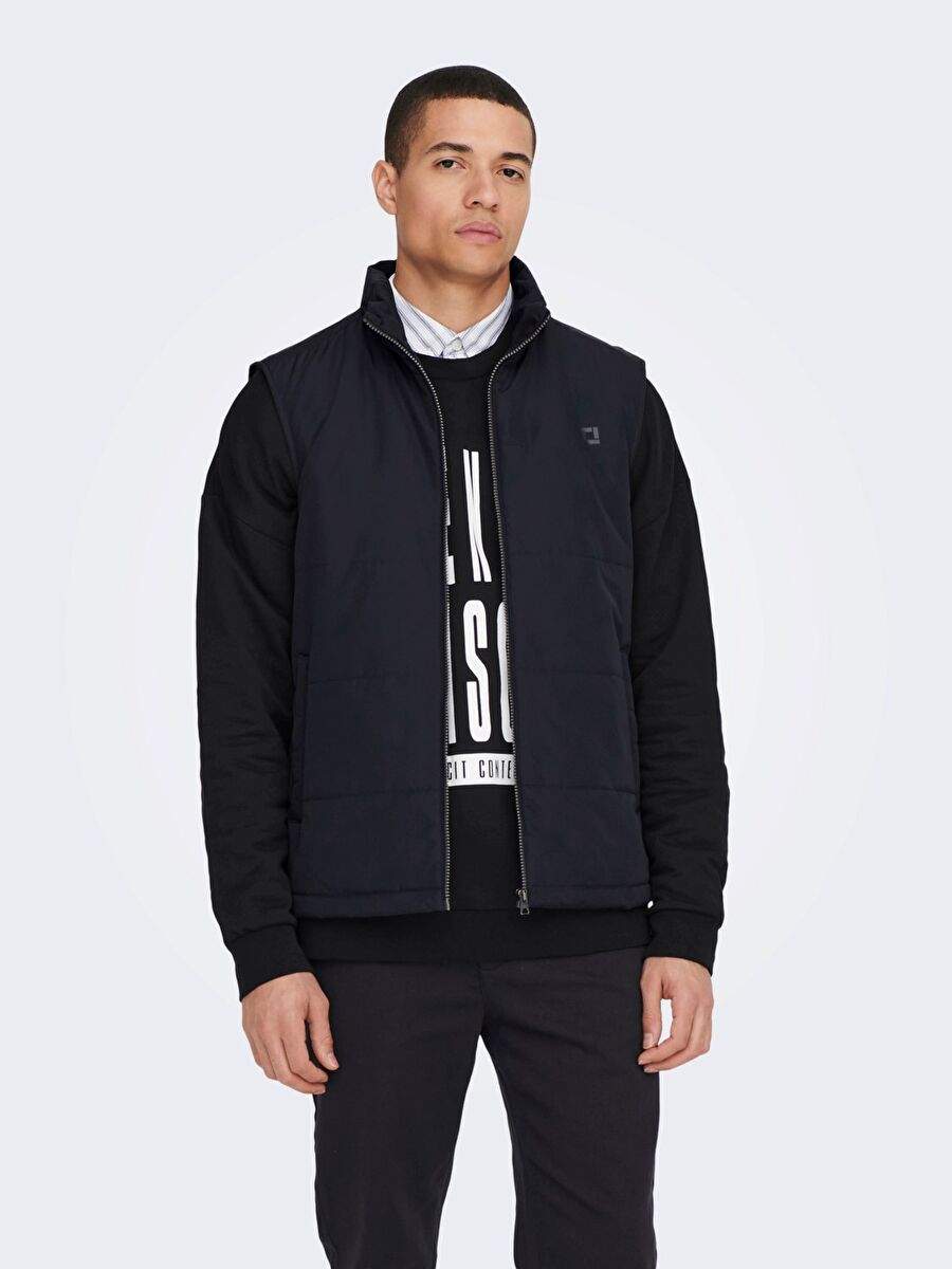 Only & Sons Erkek Şişme Fit Yelek Onsmelvin -  22024154 — صورة المنتج 3 من 7