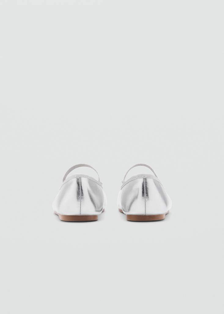 Ballet flats with metallic strap — Product image 4 of 5