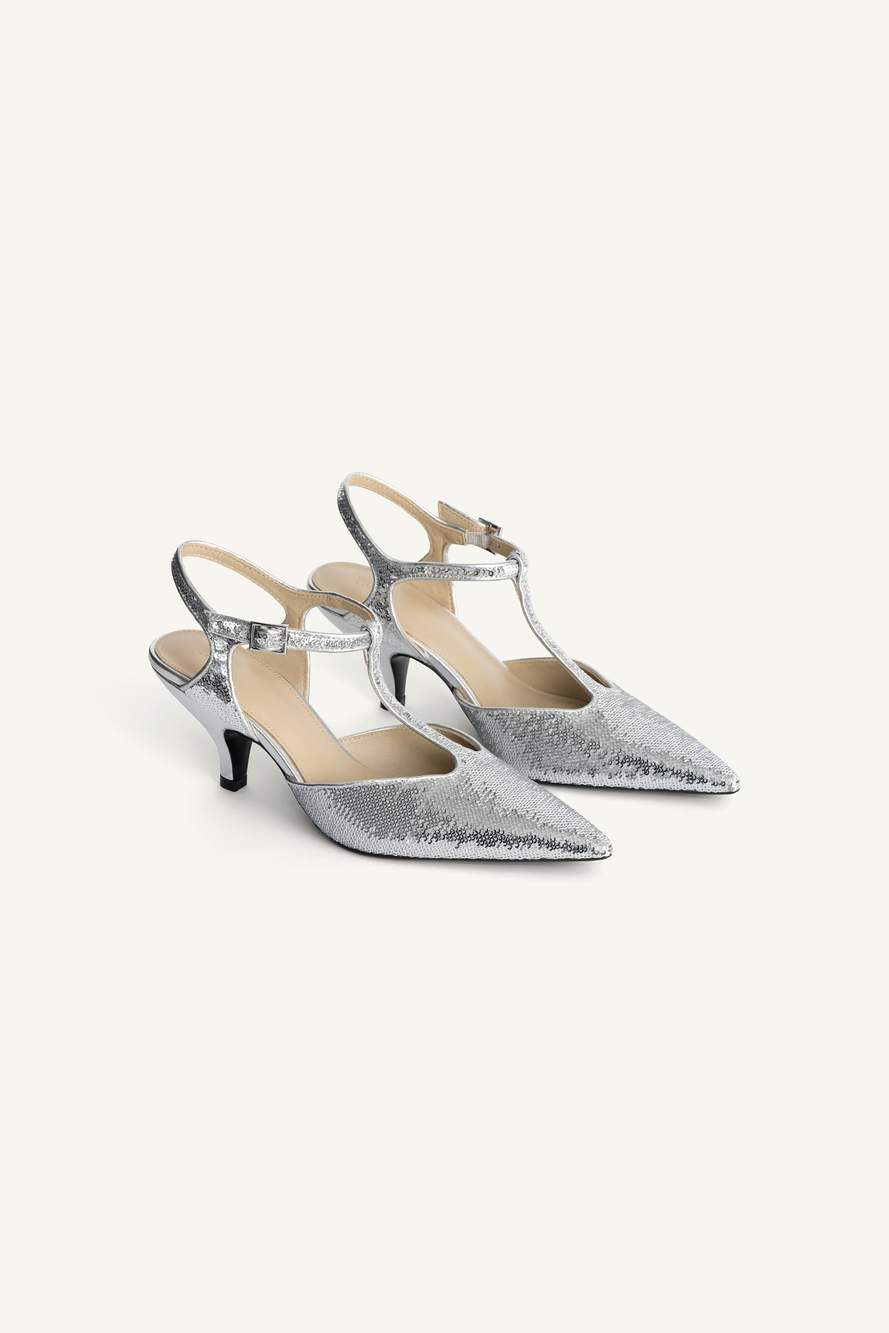 LIMITED EDITION SEQUIN HEELS — Product image 5 of 8