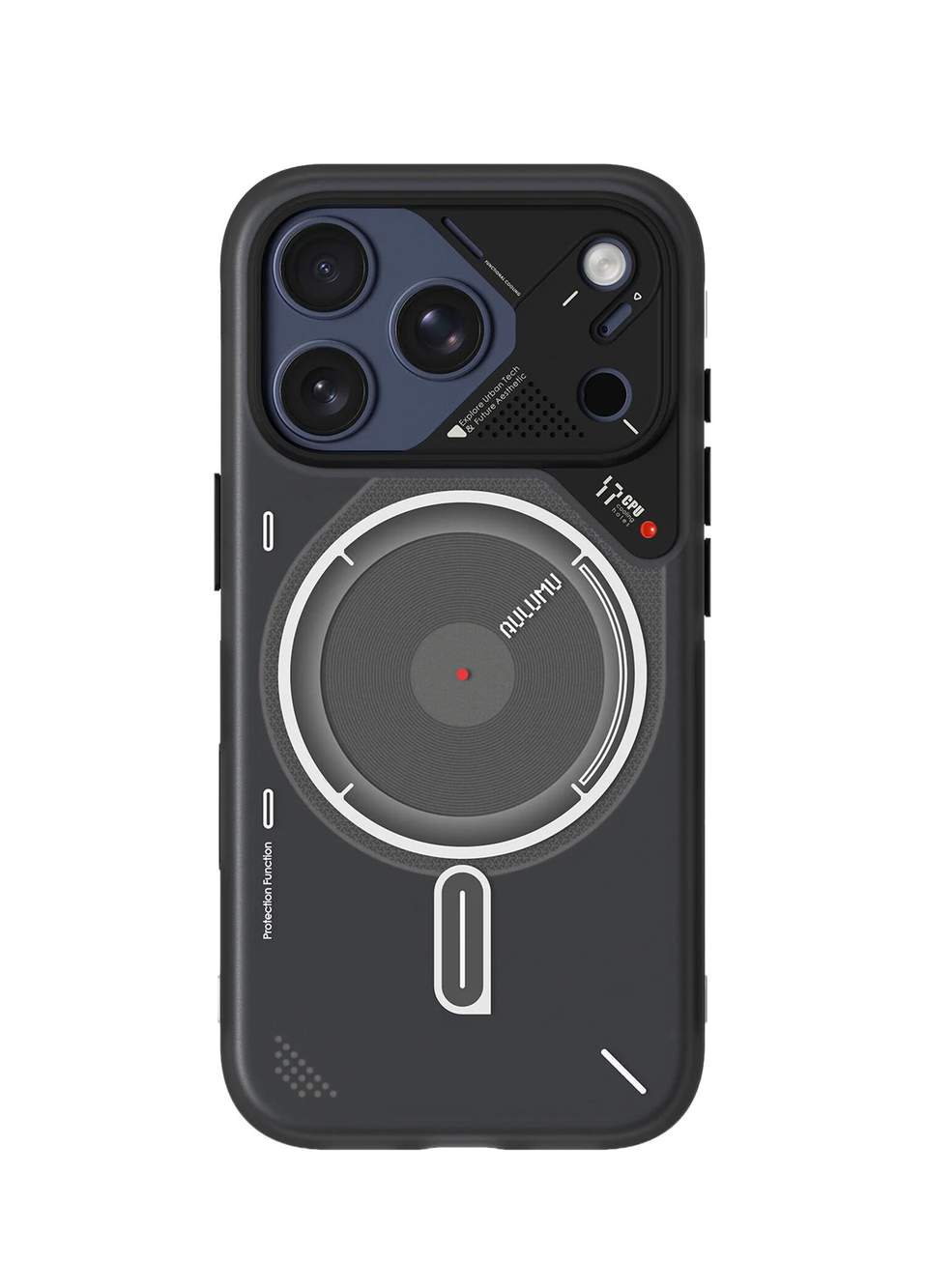 iPhone 17 Pro Max Karanlıkta Parıldayan Frosted  MagSafe Uyumlu Telefon Kılıfı — صورة المنتج 6 من 7