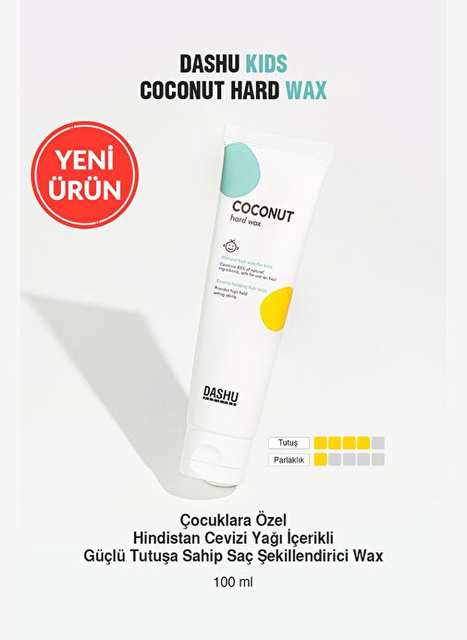 Children's Special, Coconut Oil Contented, Strong Hair Shaper Dashu Kids Coconut Hard Wax