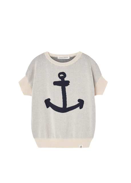 Bat Kid Sweater White Unisex Kids Blouse
