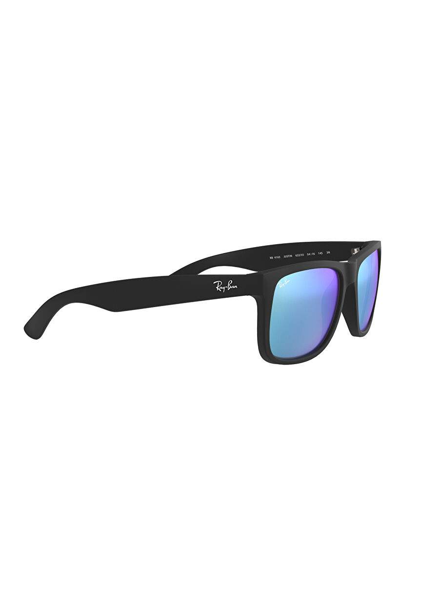 Ray-Ban RB4165 Dikdörtgen Siyah Erkek Güneş Gözlüğü — صورة المنتج 11 من 12