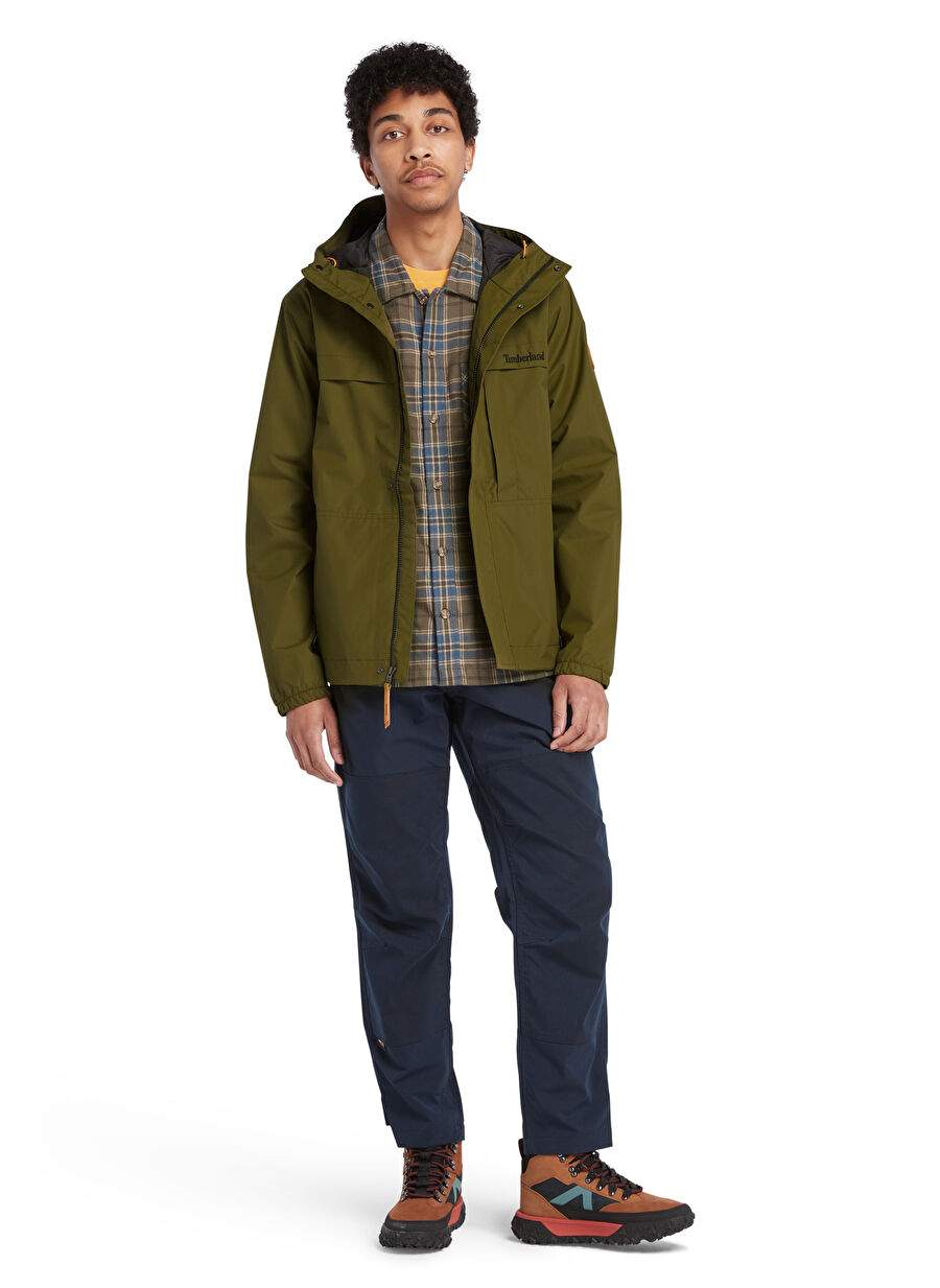 Timberland Yeşil Erkek Mont TB0A5XRS3021_Water Resistant Shell — صورة المنتج 3 من 4