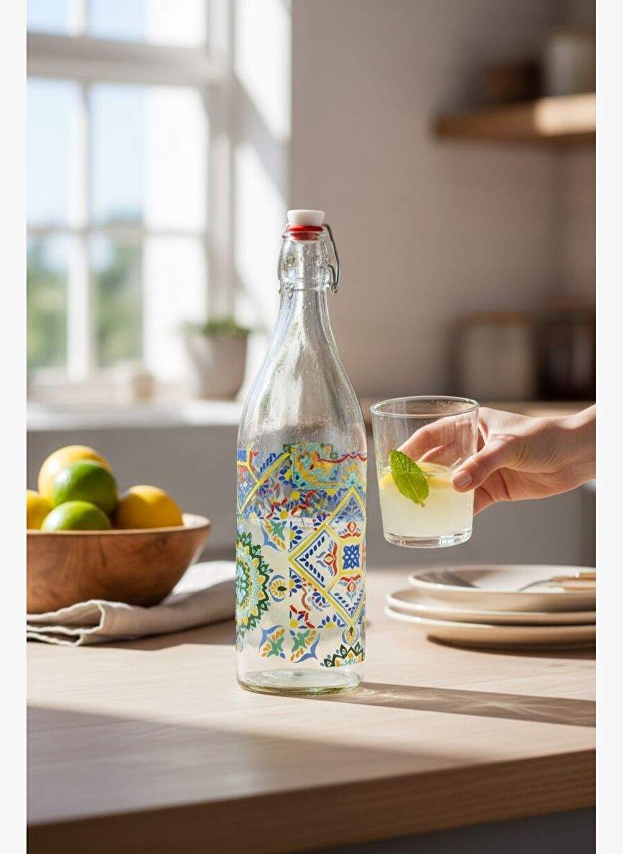 Valencia içecek şişesi 1 L — Product image 3 of 5
