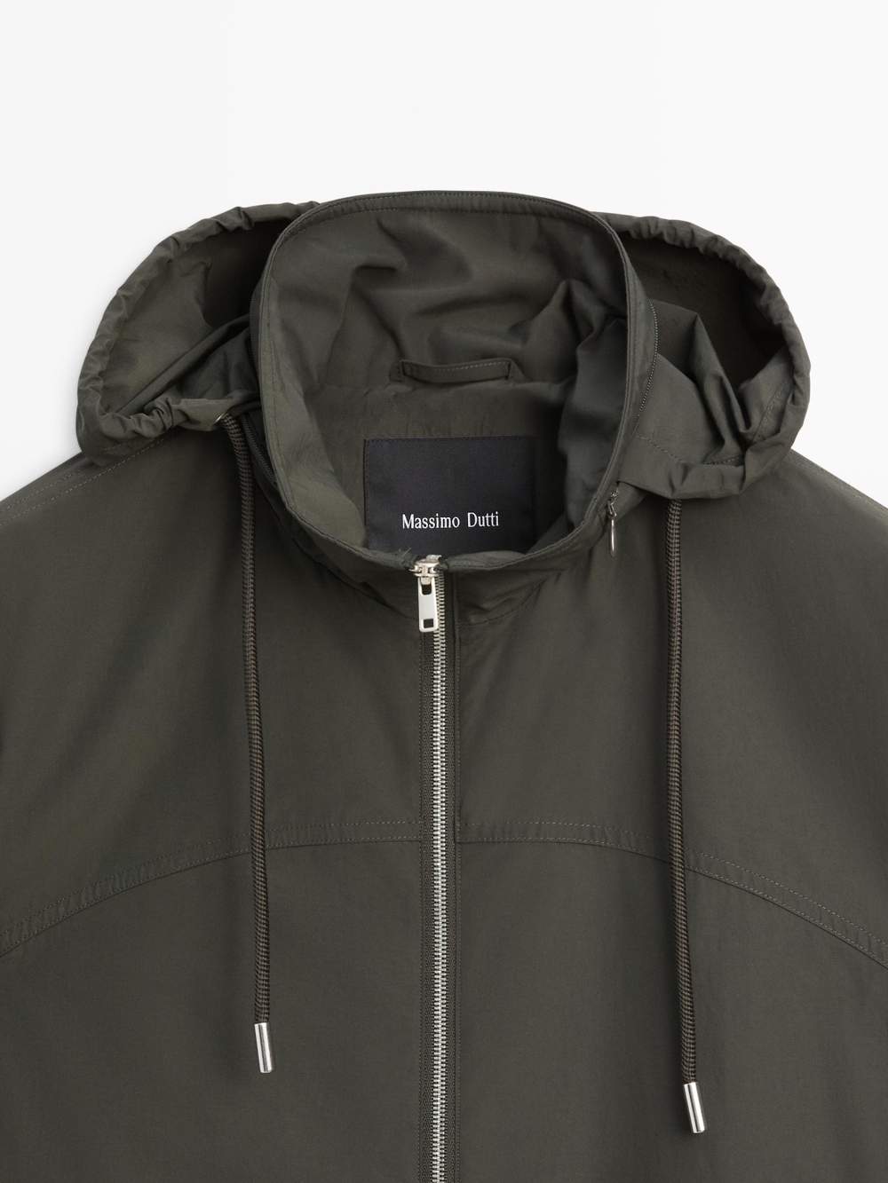 Technical fabric trench coat with hood — Product image 9 of 12