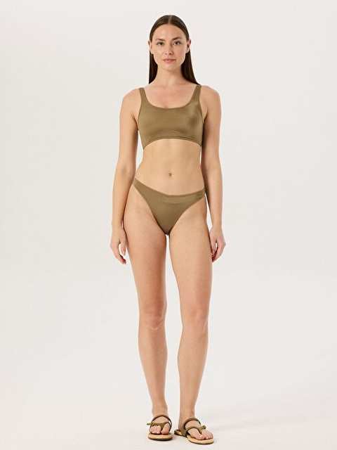 Yüzücü Bikini Takımı - Vizon