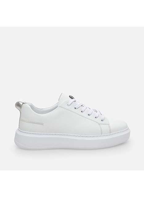 Hotic White Men's Leather Sneaker 02ayh281320a900