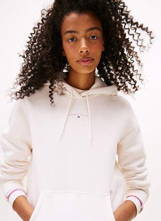 Beyaz Kadn Pamuklu Sweatshirt Dw0dw21963ybh — Product image 18 of 20