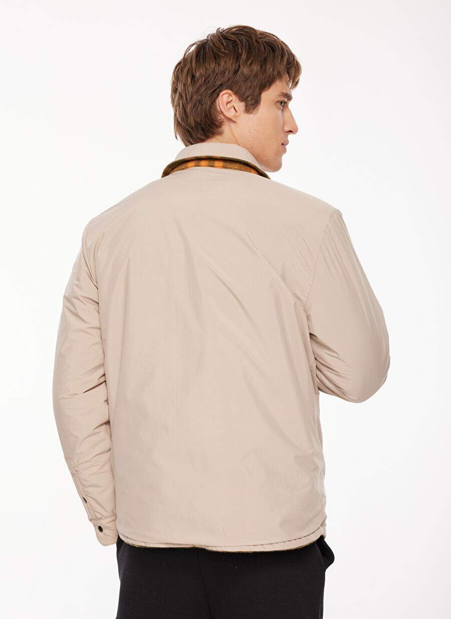 Discovery Expedition Khaki Men's Relaxed Fit Check Jacket D3WM-MNT6 — Product image 15 of 15